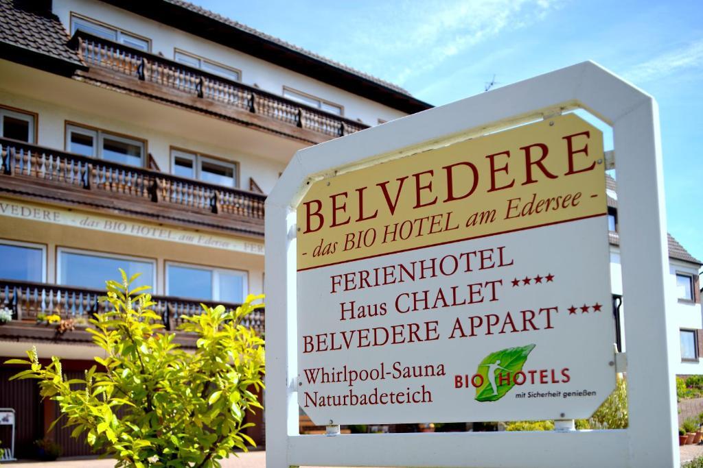 Belvedere Bio Hotel Garni & Suitehotel Am Edersee Waldeck  Exterior photo